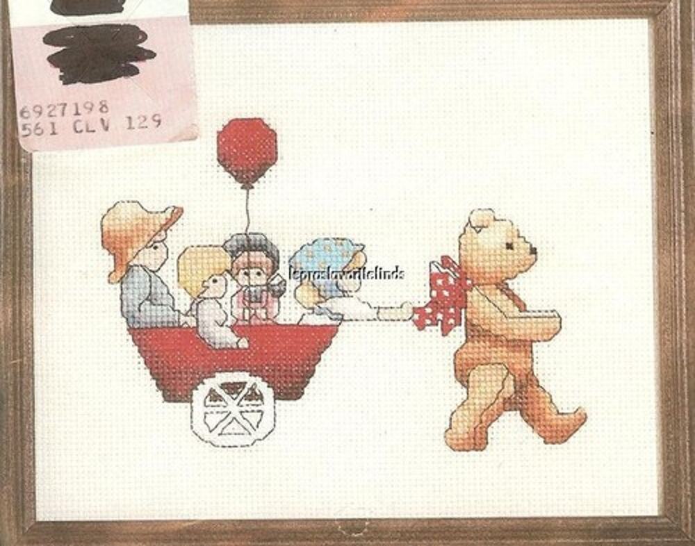 PRECIOUS CARGO Counted Cross Stitch Kit by Alma Lynne Janlynn #40-10 New
